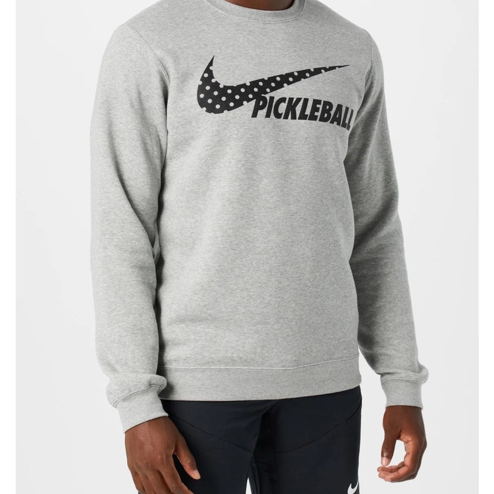 Nike Gray Pickleball Men's Sweatshirt - Picture 2 of 2